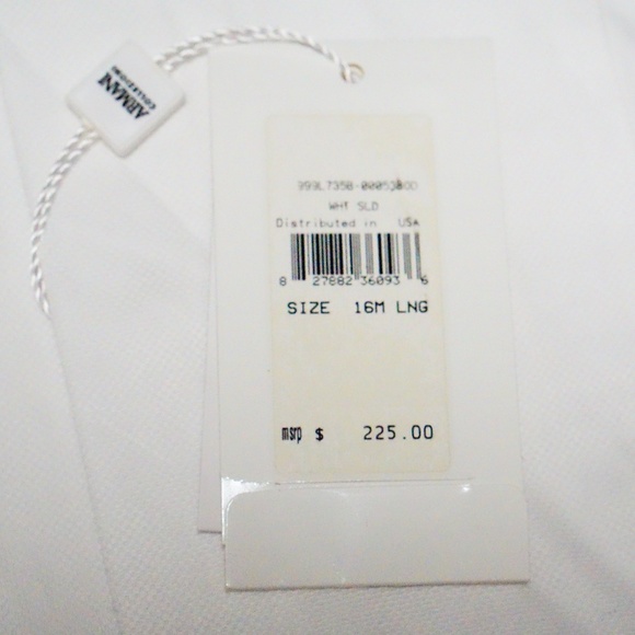 Armani Collection Mens button down dress shirt NEW - Picture 5 of 7